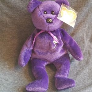 Rare Princess TY Beanie Bear